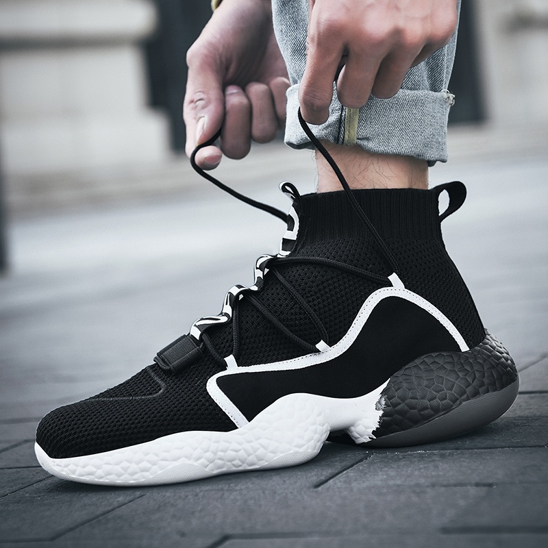 Giày thể thao cho nam cổ cao size lớn 39-48