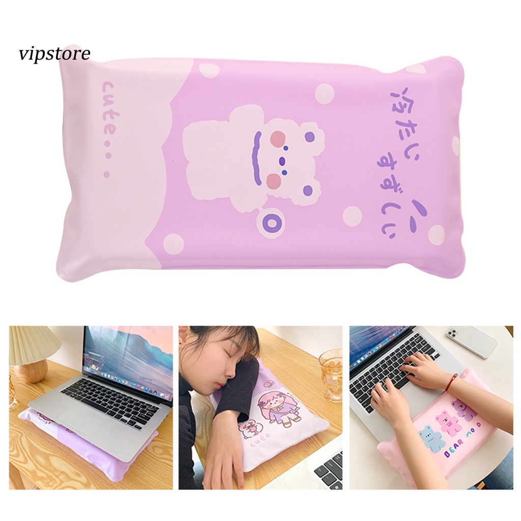 [Vip] Portable Cooling Pillow Water-filling Ice Pillow Harmless for Students