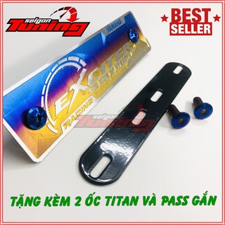 Bảng tên 3D exciter siêu chất -tặng ốc titan + pass SaigonTuning