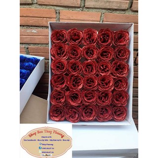 1 hộp hoa nhũ 50 bông