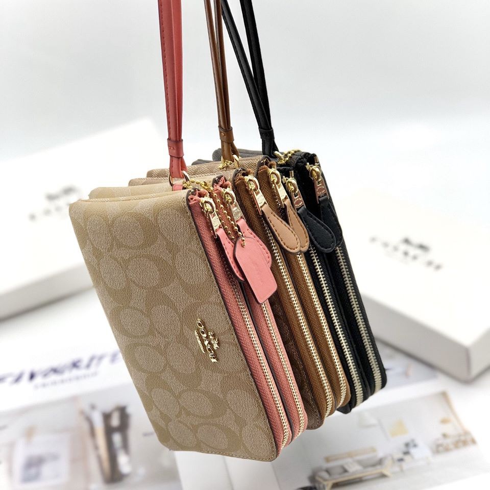 VÍ COACH MÓC TAY 2 ngăn 😘 code: coach 87591