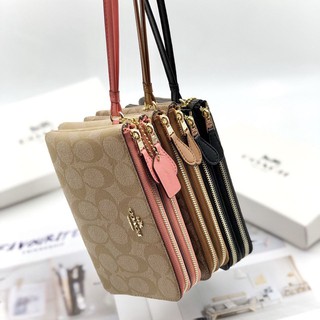 VÍ COACH MÓC TAY 2 ngăn 😘 code: coach 87591