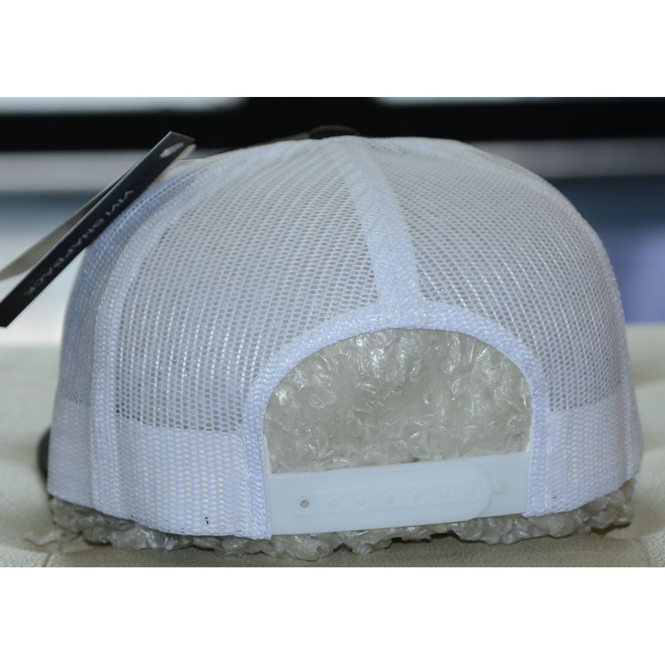 Mũ snapback lưới, nón snapback đen trắng 5 Panel Trucker