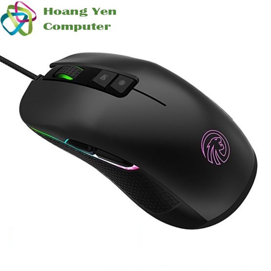 Chuột Gaming Có Dây Rainbow F600 LED RGB 5000 DPI -BH 12 Tháng