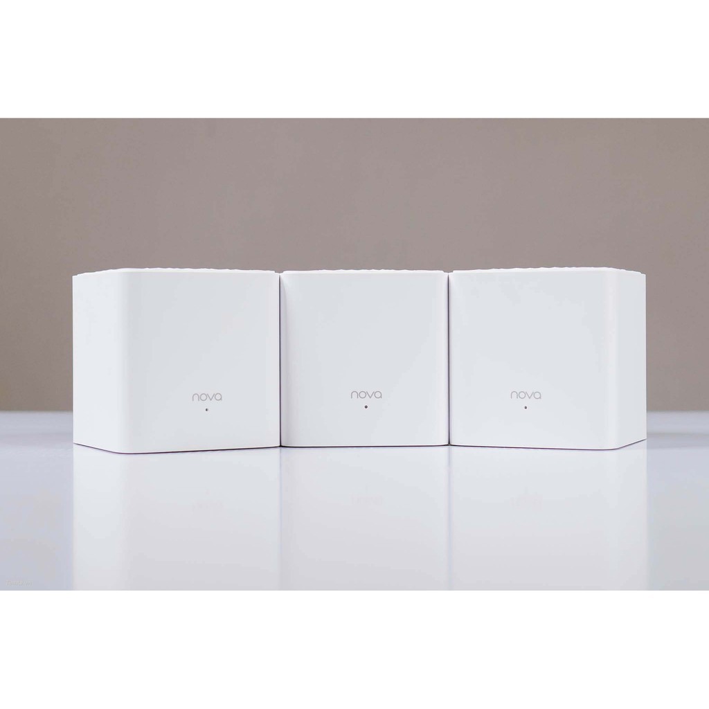 [Mã 159ELSALE hoàn 7% đơn 300K] Bộ Phát Wifi - Bộ 3 Cục Wifi Mesh Tenda Nova MW3 - New 100%