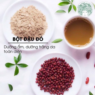 Bột đậu đỏ nguyên chất 100gr (túi zip)