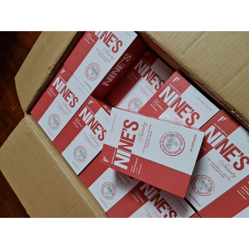 [Nhập mã AFF2HOAN77K hoàn 17%] Viên Uống Trắng Da toàn thân Nine's Beauty, Mờ Nám, Sạm Da, Chống lão h | BigBuy360 - bigbuy360.vn
