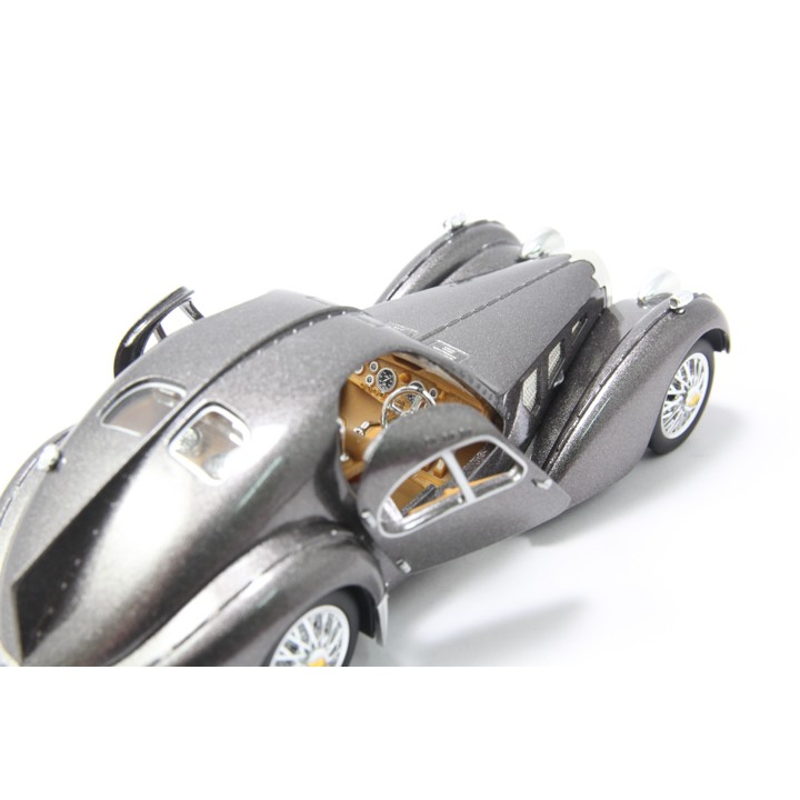 MÔ HÌNH XE XE MÔ HÌNH BUGATTI TYPE 59 GREY 1:32