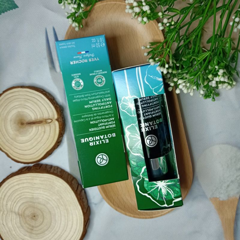 Serum thần thánh  Elixir Jeunesse 50ml tác động kép chống nhăn sáng da và chống ô nhiễm da Yves Rocher