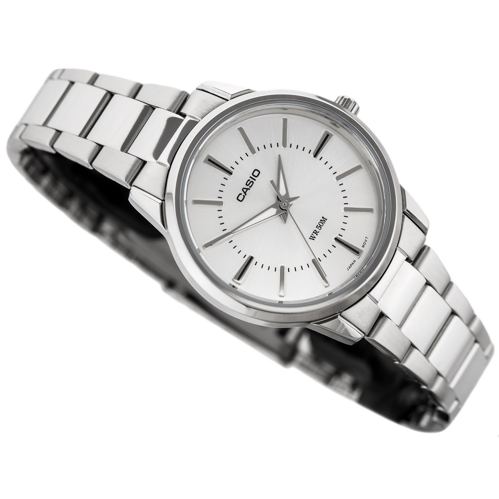 Đồng hồ nữ dây kim loại Casio chính hãng Anh Khuê LTP-1303D-7AVDF (30mm)