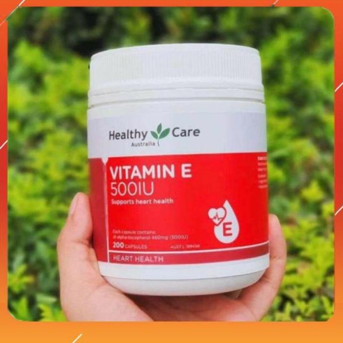 Vitamin E Healthy Care úc  mẫu mới nhất, đẹp da chống lão hóa