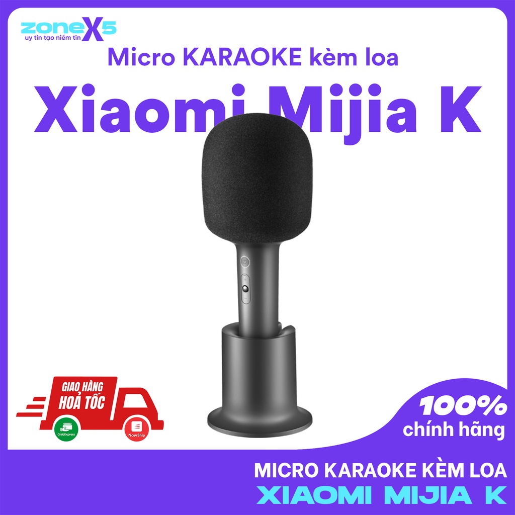 Micro KARAOKE kèm loa Bluetooth Xiaomi MIJIA K - Micro KARAOKE Bluetooth Xiaomi