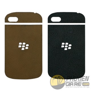 Miếng dán da blackberry q10 da bò 100% made in việt nam