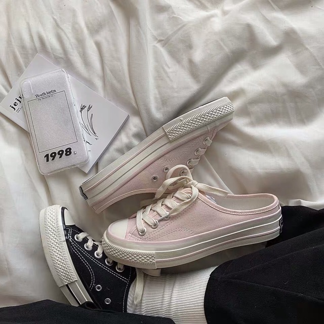 Giày sneakers đạp gót Korea Ulzzang | Hàng order chất lượng cao