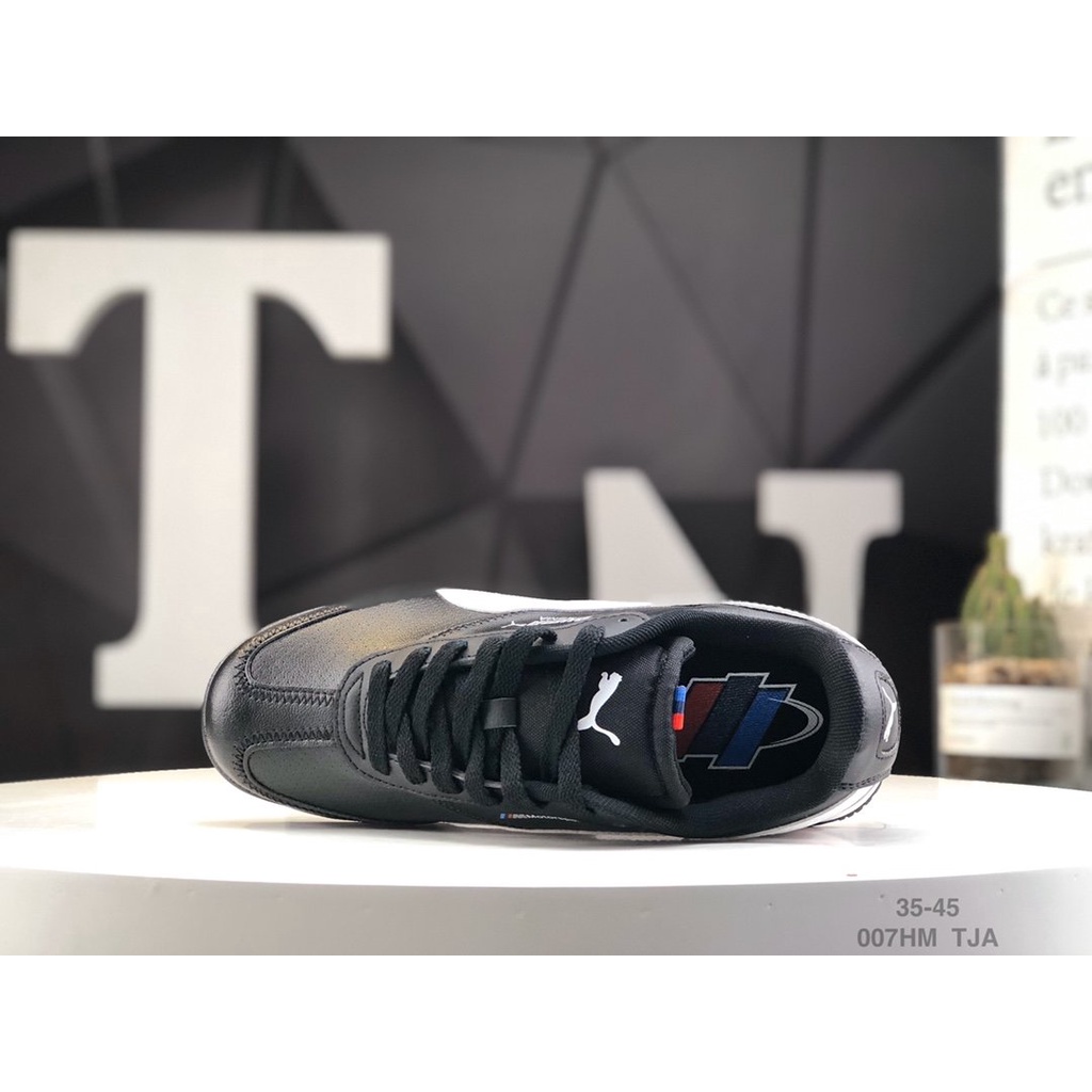Giày Thể Thao Puma BMW MMS ROMA JR Cổ Thấp Chất Liệu Da 306868 36~45