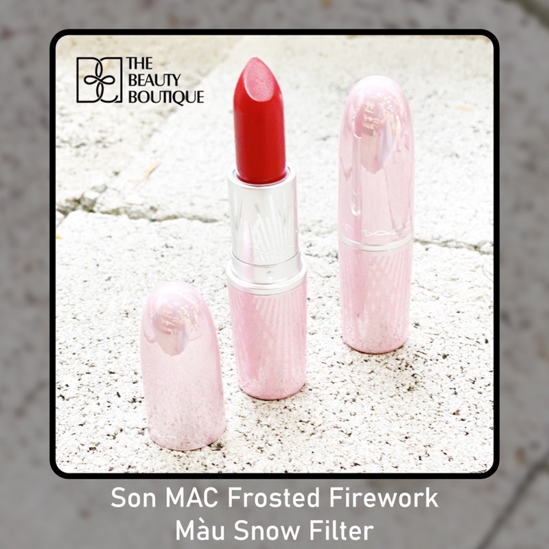 Son MAC Frosted Firework màu Snowfilter