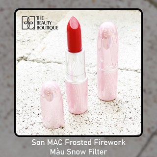 Son MAC Frosted Firework màu Snowfilter