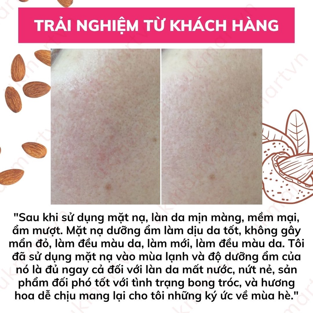 Mặt Nạ Dưỡng Ẩm Sâu Cafe Mimi Deep Hydration Face Mask Almond &amp; White Tea 110ml