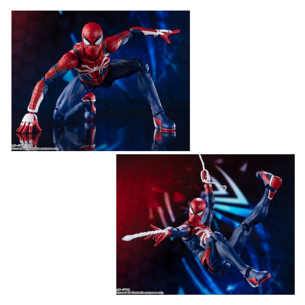 Mô Hình Người Nhện Spider Man Gamer Verse PS4 Marvel SHF Có Khớp - Bootleg