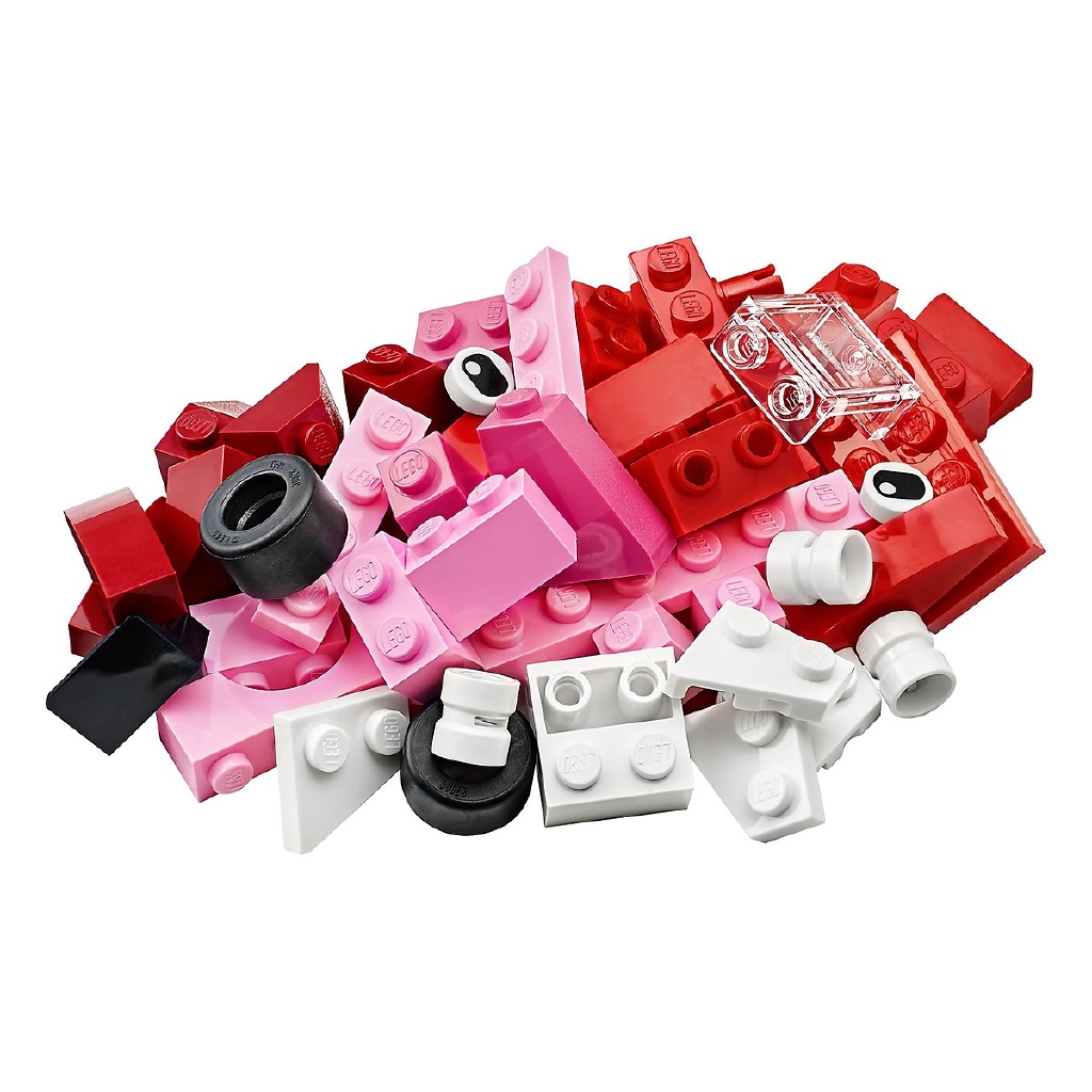 Mô Hình Lego Classic - Lắp Ráp Classic Màu Đỏ 10707 (55 Mảnh Ghép) An toàn cho bé