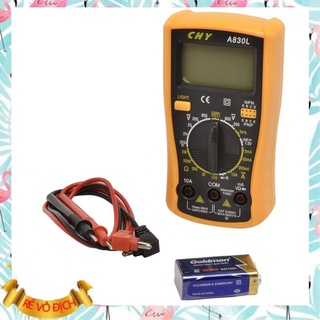 Thiết bị dụng cụ đo điện điện tử CHY A830L [có đèn, có loa báo thông mạch]