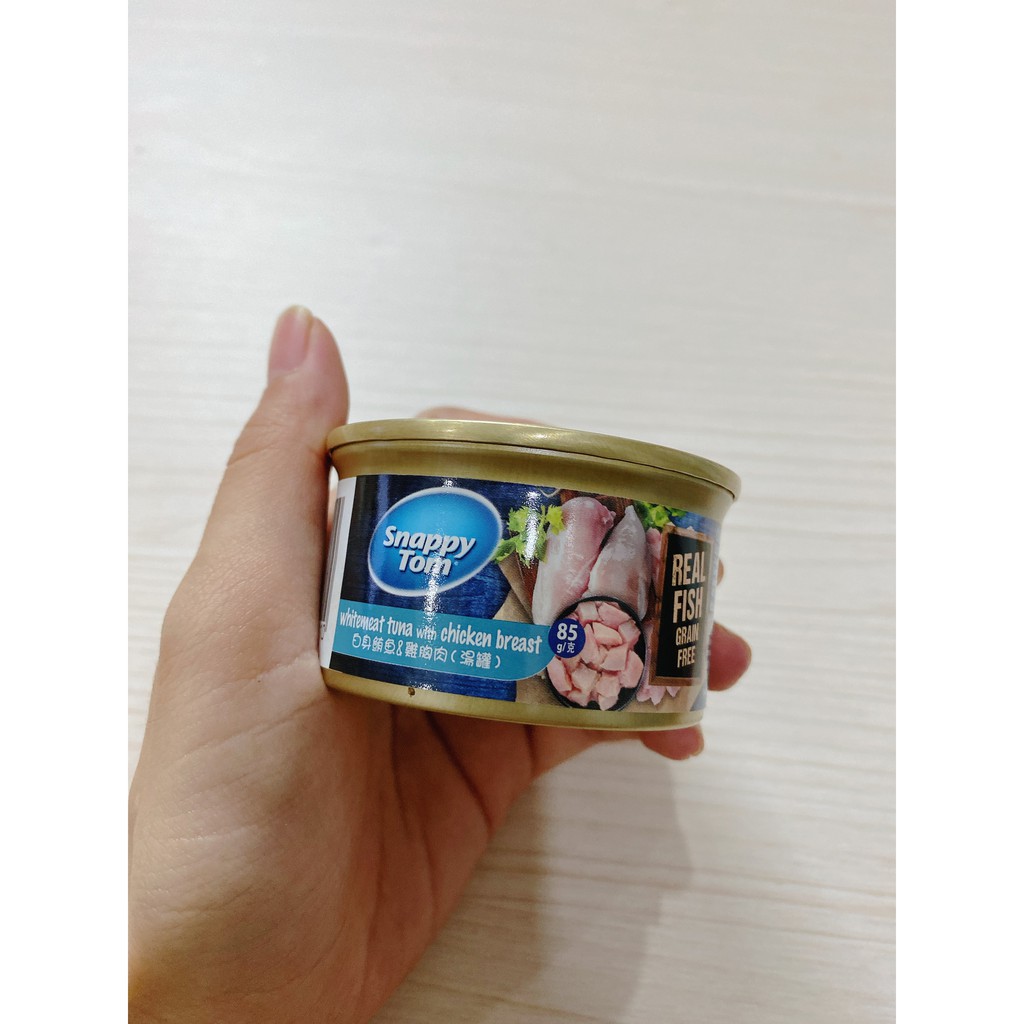 [Quận 8][Hỏa tốc] Pate cho mèo Snappy Tom Cat Food 85g Grain Free ( dạng sốt siêu rẻ cho mèo)