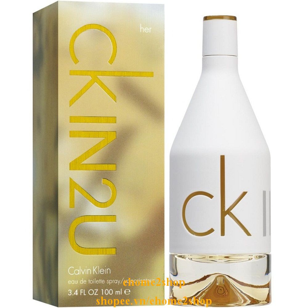 Nước Hoa Nữ 100ml Calvin Klein Ck In2u For Her shopee.vn/ehome2shop.