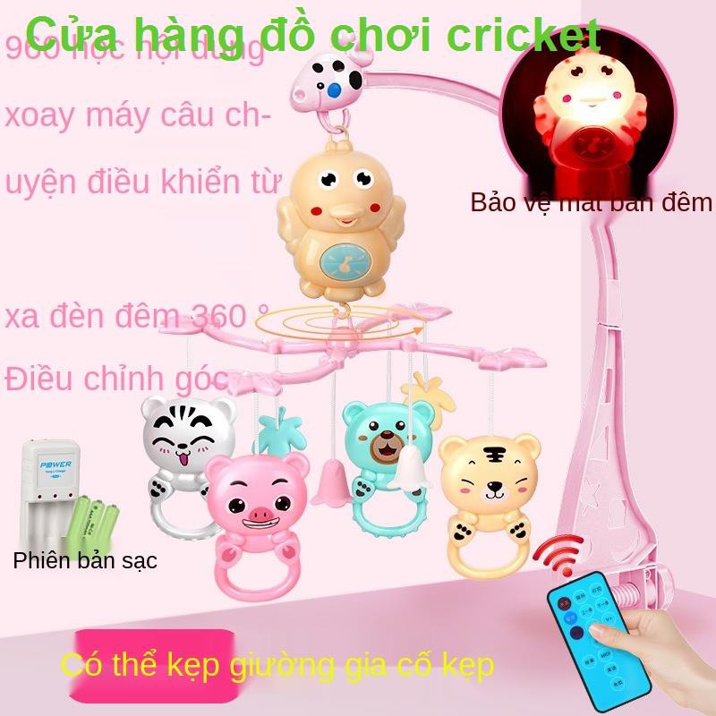 chuông giường sơ sinh 0-1 tuổi đồ chơi trẻ em 3-6-12 tháng nhạc xoay đầu rung treo