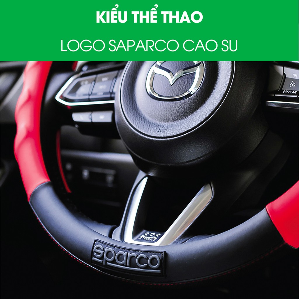 Bọc vô lăng Sparco Chính hãng phù hợp các xe phổ thông đa dạng mẫu mã BH 3 tháng cao cấp