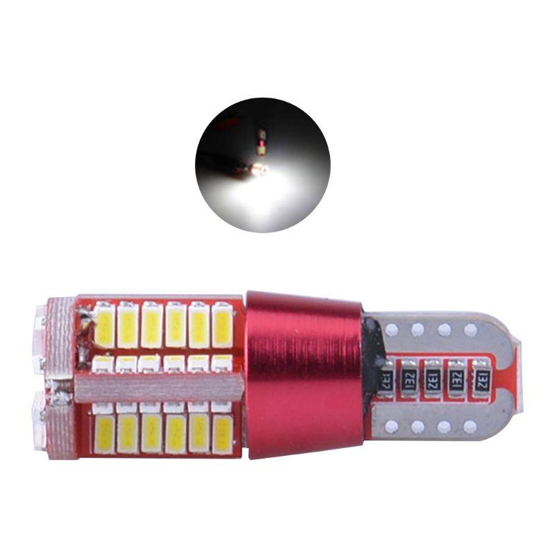 Set 2 Đèn Led T10 168 192 W5W 57smd 3014 Chuyên Dụng Cho Xe Hơi