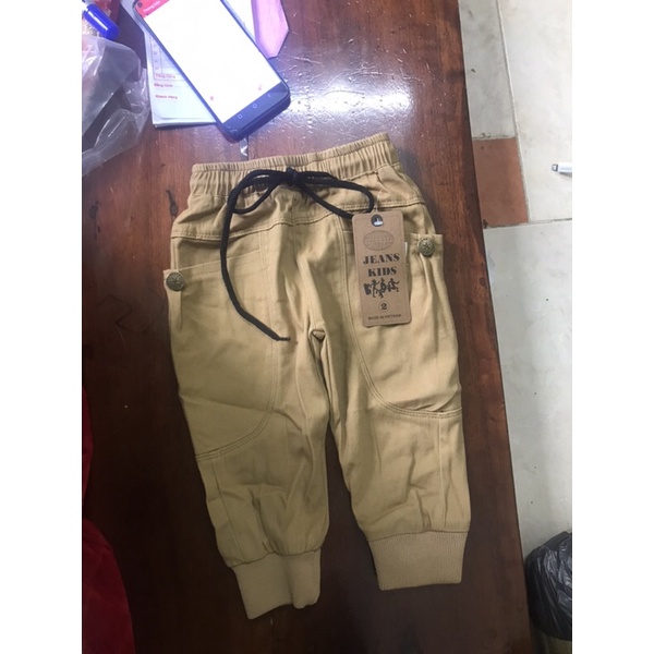 Rẻ Vô địch/ Quần kaki bé trai , kaki mềm đẹp bo chun chân siêu đẹp