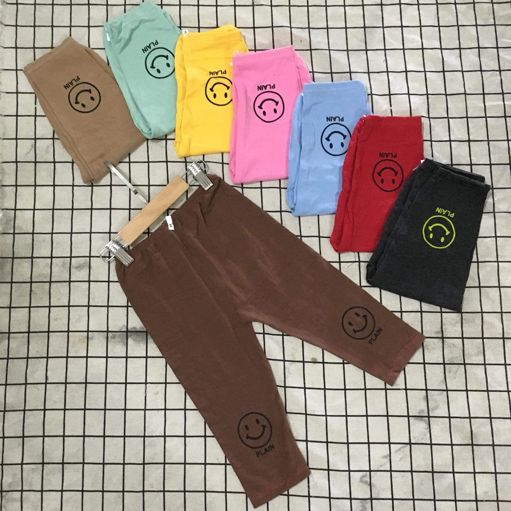 Quần legging dài họa tiết xinh xắn cho bé gái 7-25kg