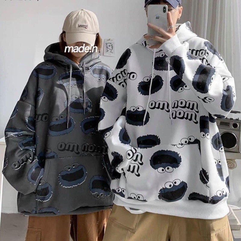 Áo Hoodie Đôi Nhiều Mã Chất Lót Bông Dày Dặn Có Mũ