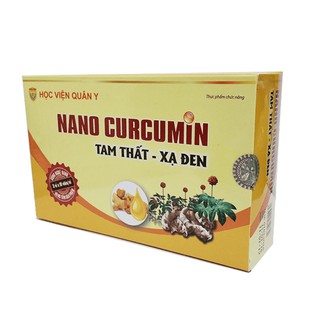 [ CHÍNH HÃNG ] Nano Curcumin Tam Thất Xạ Đen Học viện Quân Y