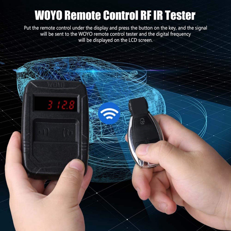 Thiết Bị Kiểm Tra Tần Số Điều Khiển Từ Xa Không Dây WOYO PL001 (Range 10-1000MHZ)