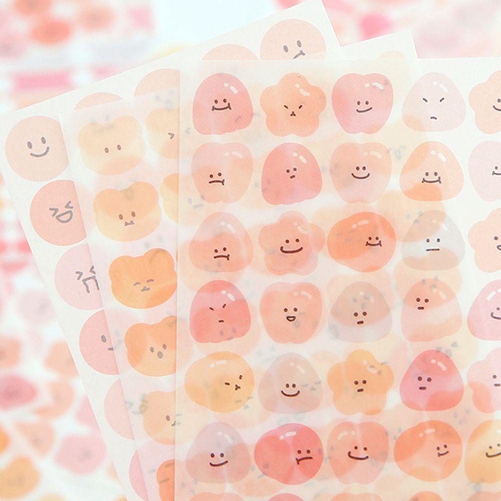 Nhãn Dán Trang Trí Nhật Ký / Điện Thoại / Album Ảnh Họa Tiết Hoạt Hình Dễ Thương