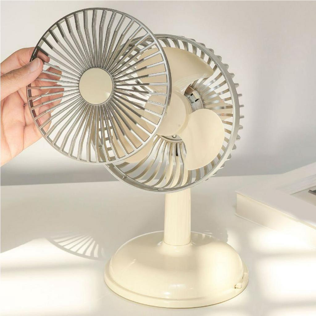 Quạt Sạc Tích Điện Mini sạc cổng USB Quạt điện nhỏ Di động Mokapick