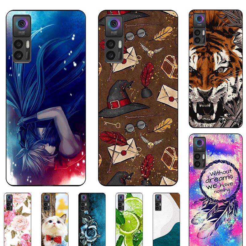 Ốp Điện Thoại Silicon Mềm Họa Tiết Hoạt Hình Thời Trang Cho TCL 30 Plus 30+ TCL 30 5G T776H 4G T676H