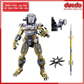 Sluban 0720A Lắp ghép quái vật vô hình Predator - Đồ chơi Lắp ghép Mô hình