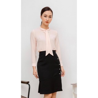 Chân váy công sở dáng đuôi cá