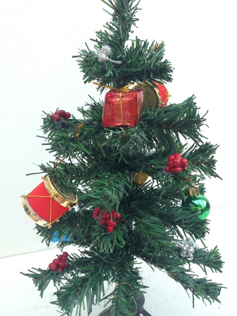 Cây thông Noel đã trang trí cao 45cm