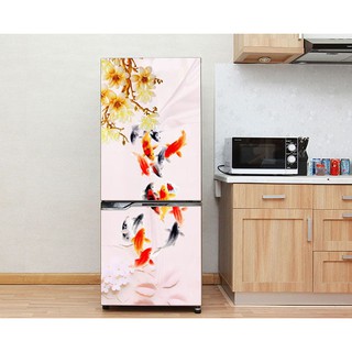 DECAL DÁN TỦ LẠNH 10 TẤM (60 X 130)