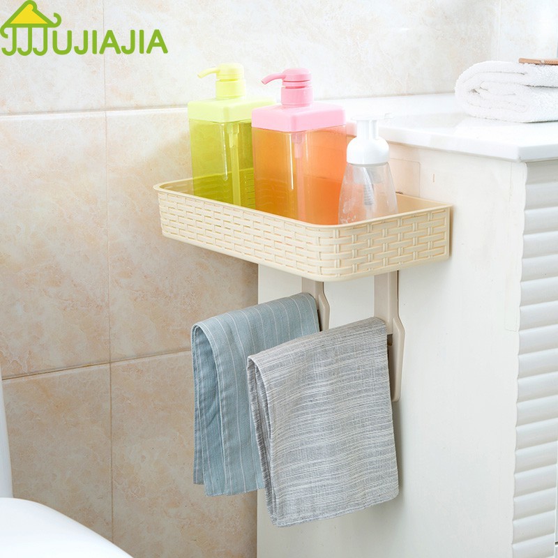 Kệ Gắn Tường JUJIAJIA Kết Cấu Giả Đan Mây Cho Nhà Tắm/Toilet