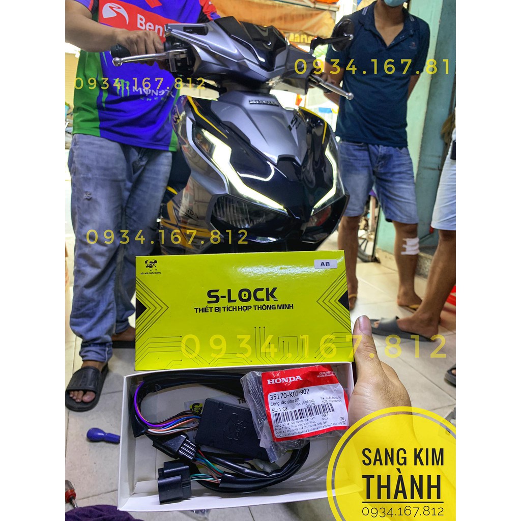 Mạch Passing Tắt Đèn Cho xe Air blade 125 / 150 / 160 2020 2021 2022 2023  Chính Hãng Thương Hiệu SLOCK