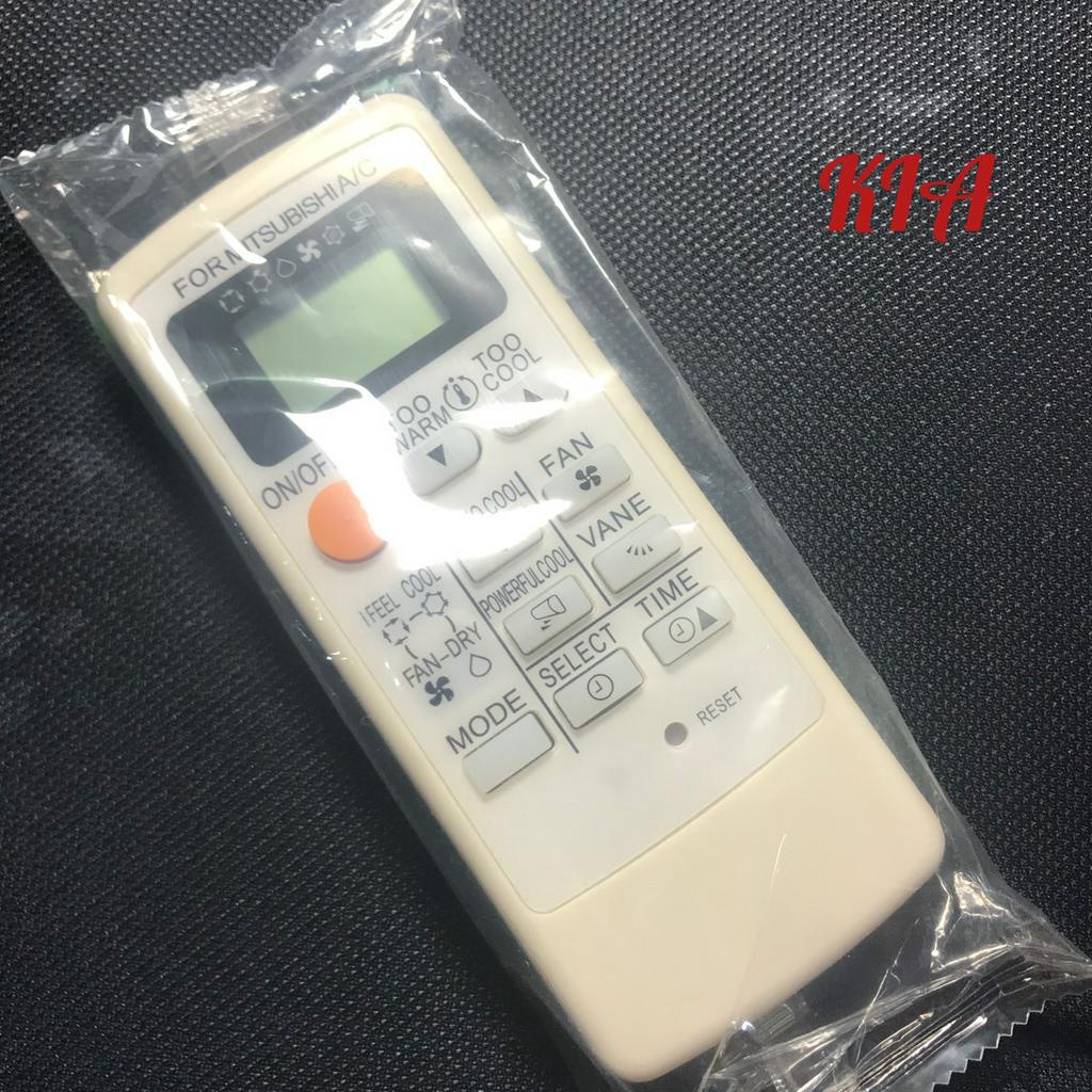 REMOTE MÁY LẠNH .MITSUBISHI ELECTRIC INVERTER MP04A MẶT ĐEN - ĐIỀU KHIỂN ĐIỀU HÒA MP04A