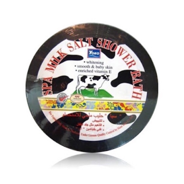 Muối Tắm Tẩy Tế Bào Chết Sữa Bò Yoko Spa Milk Salt Shower Bath 250g