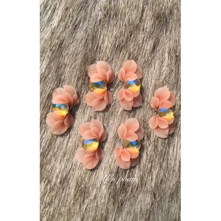 Hoa bột nail cúc đá