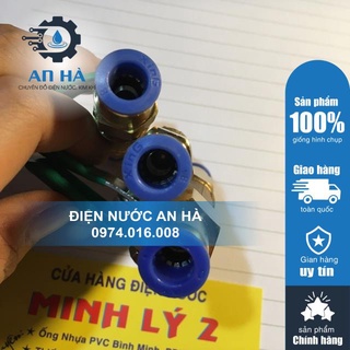 Van đồng ống phun sương 8 Ly
