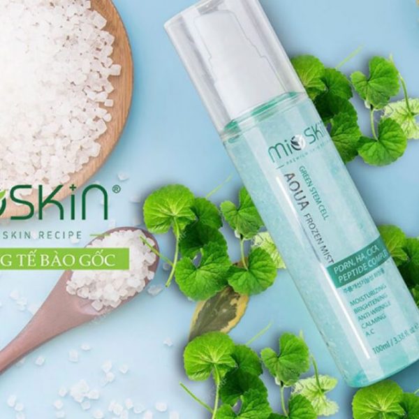 Xịt dưỡng bảo vệ da tế bào gốc Mioskin Green Stem Cell