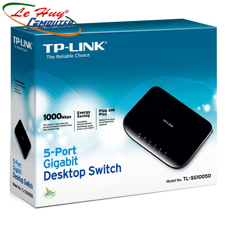 Switch TP-Link TL-SG1005D-5 Cổng Gigabit